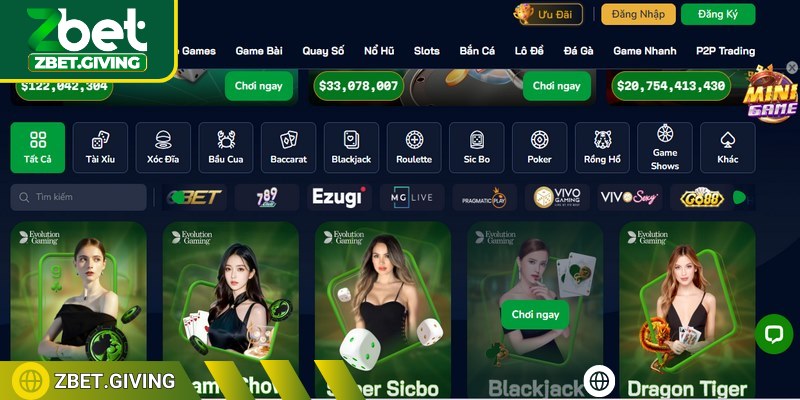 Hệ thống sân chơi hấp dẫn, nhiều ưu điểm vượt trội